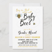 ベビーは何か性の暴露招待状 招待状 (正面)