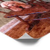 「ベビーは保ない」子供部屋ポスター ポスター (角)