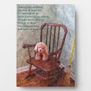 「ベビーは保ない」子供部屋 フォトプラーク