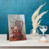 「ベビーは保ない」子供部屋 フォトプラーク (側面)