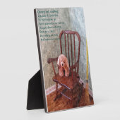 「ベビーは保ない」子供部屋 フォトプラーク (側面)