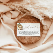 ベビーは単なるノートカードを醸造している、コーヒーベビー エンクロージャーカード