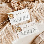 ベビーは単なるノートカードを醸造している、コーヒーベビー エンクロージャーカード