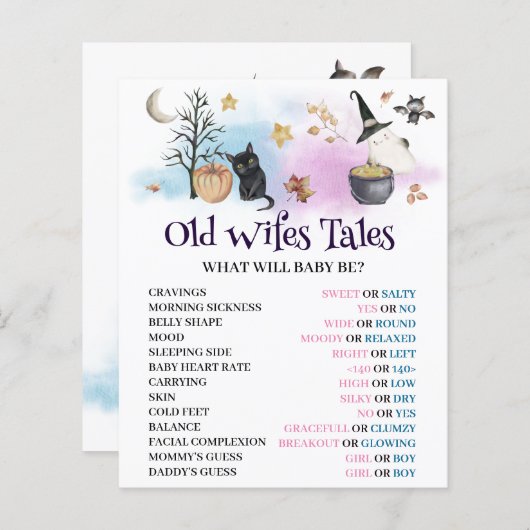 ベビーは古い助産テイルズゲームを醸造している。 (正面/裏面)