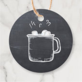 ベビーは外が冷たいメッセージカード フェイバータグ (裏面)