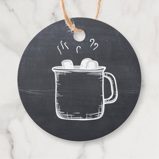 ベビーは外が冷たいメッセージカード フェイバータグ (裏面)