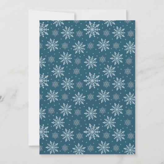 ベビーは寒い外の冬誕生日 招待状