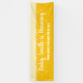 ベビーは技術の醸造物のパーティーの装飾の旗を醸造しています 横断幕 (縦)