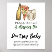 ベビーは牛乳を醸造しているベビーと言わない ポスター (正面)