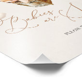 ベビーは甘いクマのおごり風船を取って フォトプリント            (角)