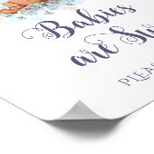 ベビーは甘いクマのおごり風船を取って ポスター (角)