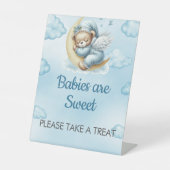 ベビーは甘いサインああベビーテディベア 台座サイン (正面)