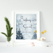 ベビーは甘いトリートツリーベビーシャワーを取る