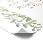 ベビーは甘いトリートバルーンベビーシャワーを取る ポスター (角)