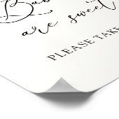 ベビーは甘いビーユーカリの好意サインである ポスター (角)