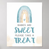 ベビーは甘いレインボーサインをお楽しみください ポスター (正面)