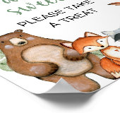 ベビーは甘い木の国の好意の印を取る ポスター (角)