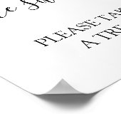 ベビーは甘い楽しい赤ちゃんシャワー ポスター (角)