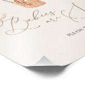 ベビーは甘い看板を取って下さい フォトプリント (角)