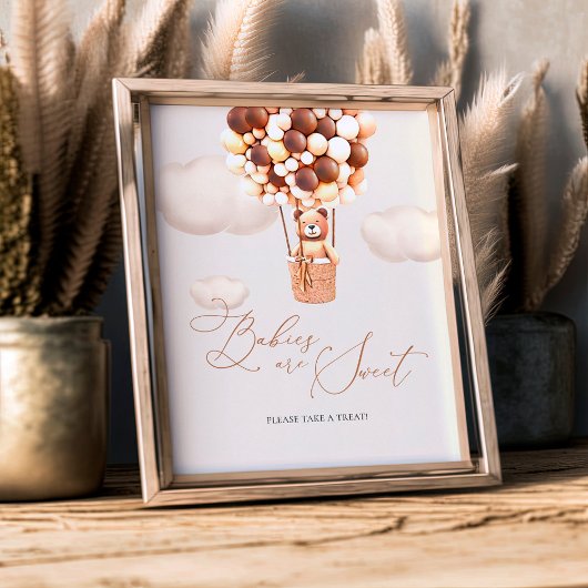 ベビーは甘い看板を取って下さい フォトプリント