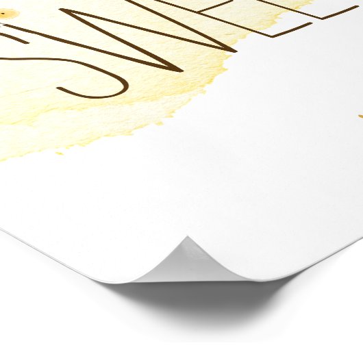 "ベビーは甘い"のまわりに赤ちゃんシャワーの好意 ポスター (角)