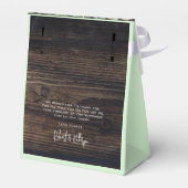 「ベビーは甘い」赤素朴ちゃんシャワー フェイバーボックス (裏面サイド)