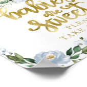 ベビーは甘いPlease Take A Treat Sign ポスター (角)