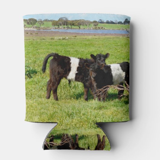 ベビーは田舎のガロウェイ牛を食べた 缶クーラー (裏面)