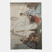 ベビーは眠っている(by Gerolamo Inuno) キッチンタオル (縦)