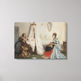 ベビーは眠っている(by Gerolamo Inuno) キャンバスプリント