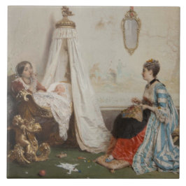 ベビーは眠っている(by Gerolamo Inuno) タイル