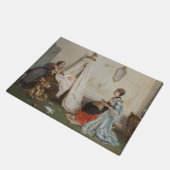 ベビーは眠っている(by Gerolamo Inuno) ドアマット (アングル)