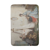 ベビーは眠っている(by Gerolamo Inuno) バスマット (正面縦)