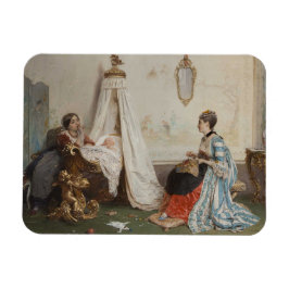 ベビーは眠っている(by Gerolamo Inuno) マグネット