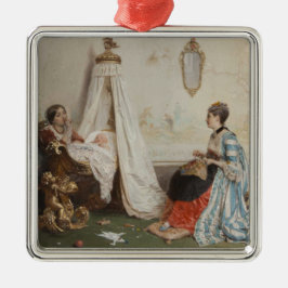 ベビーは眠っている(by Gerolamo Inuno) メタルオーナメント