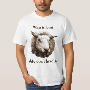 ベビーは私をヒツジ集めません Tシャツ