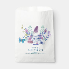 ベビーは紅茶を醸造しているパーティー赤ちゃんシャワーありがとう フェイバーバッグ