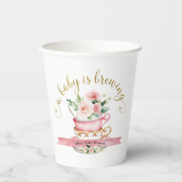 ベビーは紅茶パーティー紙カップ 紙コップ