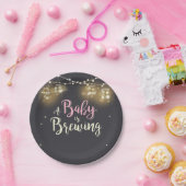 ベビーは紙皿のベビーのBaByQの女の子を醸造しています ペーパープレート (パーティー)