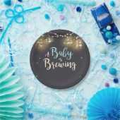 ベビーは紙皿のベビーのBaByQの男の子を醸造しています ペーパープレート (パーティー)