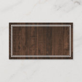 ベビーは素朴赤ちゃんシャワーおむつラッフルを醸造している エンクロージャーカード (裏面)