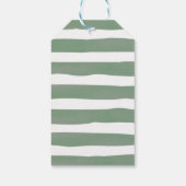 ベビーは緑の赤ちゃんシャワーを醸造ありがとう ギフトタグ (裏面)