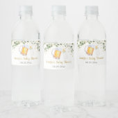 ベビーは緑の赤ちゃんシャワーを醸造している ペットボトルラベル (ボトル)