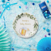 ベビーは緑の赤ちゃんシャワーを醸造している ペーパープレート (パーティー)