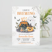 ベビーは赤ちゃんシャワーを醸造している 招待状 (スタンド正面)