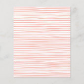 ベビーは赤ちゃんシャワー予算招待状を醸造している (裏面)