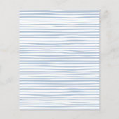 ベビーは赤ちゃんシャワー予算招待状を醸造している (裏面)