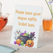 ベビーは醸造おむつラッフルの看板 台座サイン (インサイチュ)