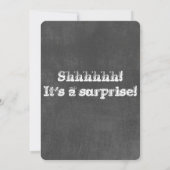 ベビーは醸造しています(女の子)! 招待状 (裏面)