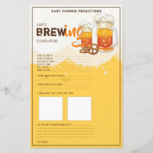 ベビーは醸造している – ビール – シャワーゲーム予測